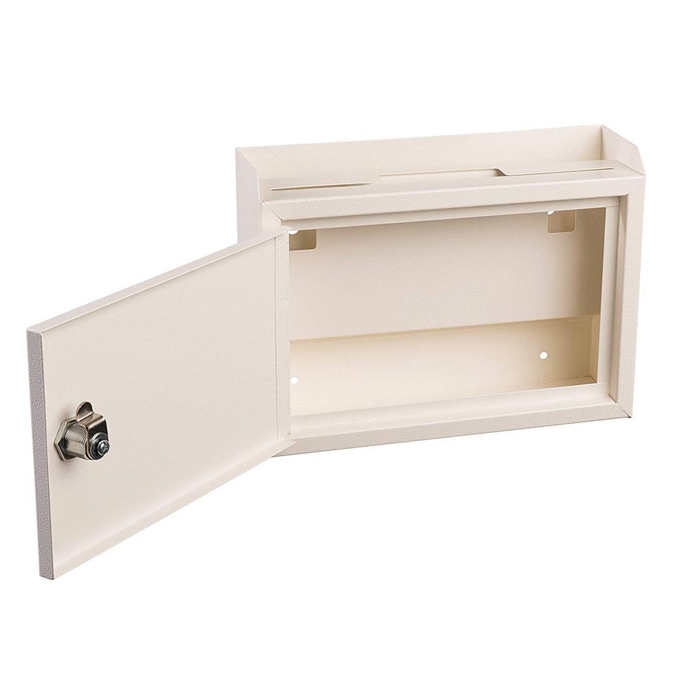 Wall Mountable Medium Size Steel Multi-Purpose Suggestion Drop Box (2 pack)