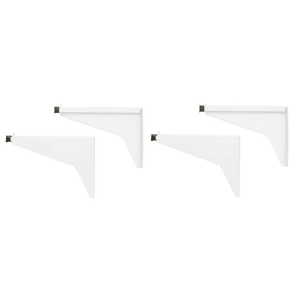 Drop Lift Wall Rack for Blueprints, White (2 pack)