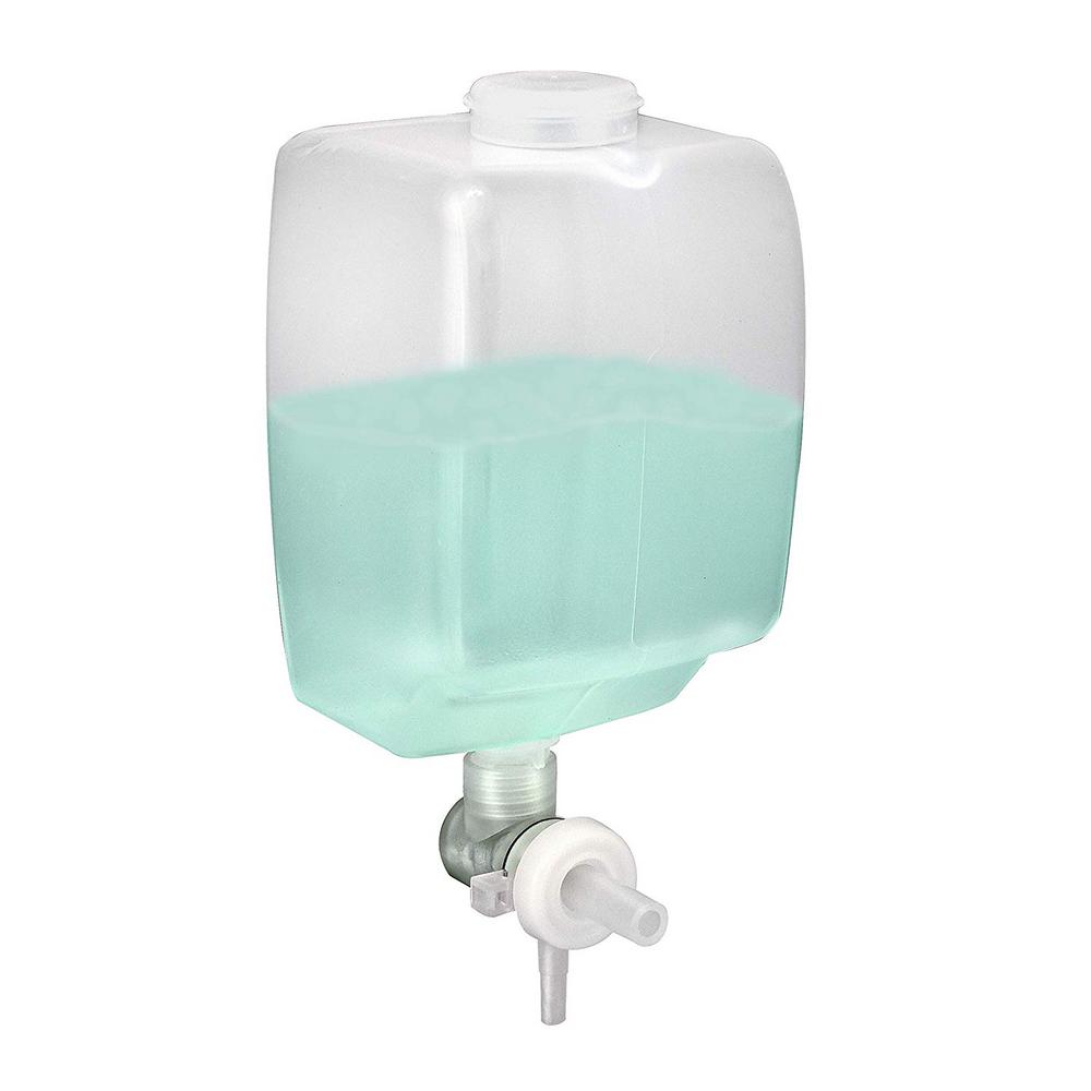 Alpine Industries 425-WHI Soap & Hand Sanitizer Dispenser, Surface Mounted, 800 ml Capacity, White