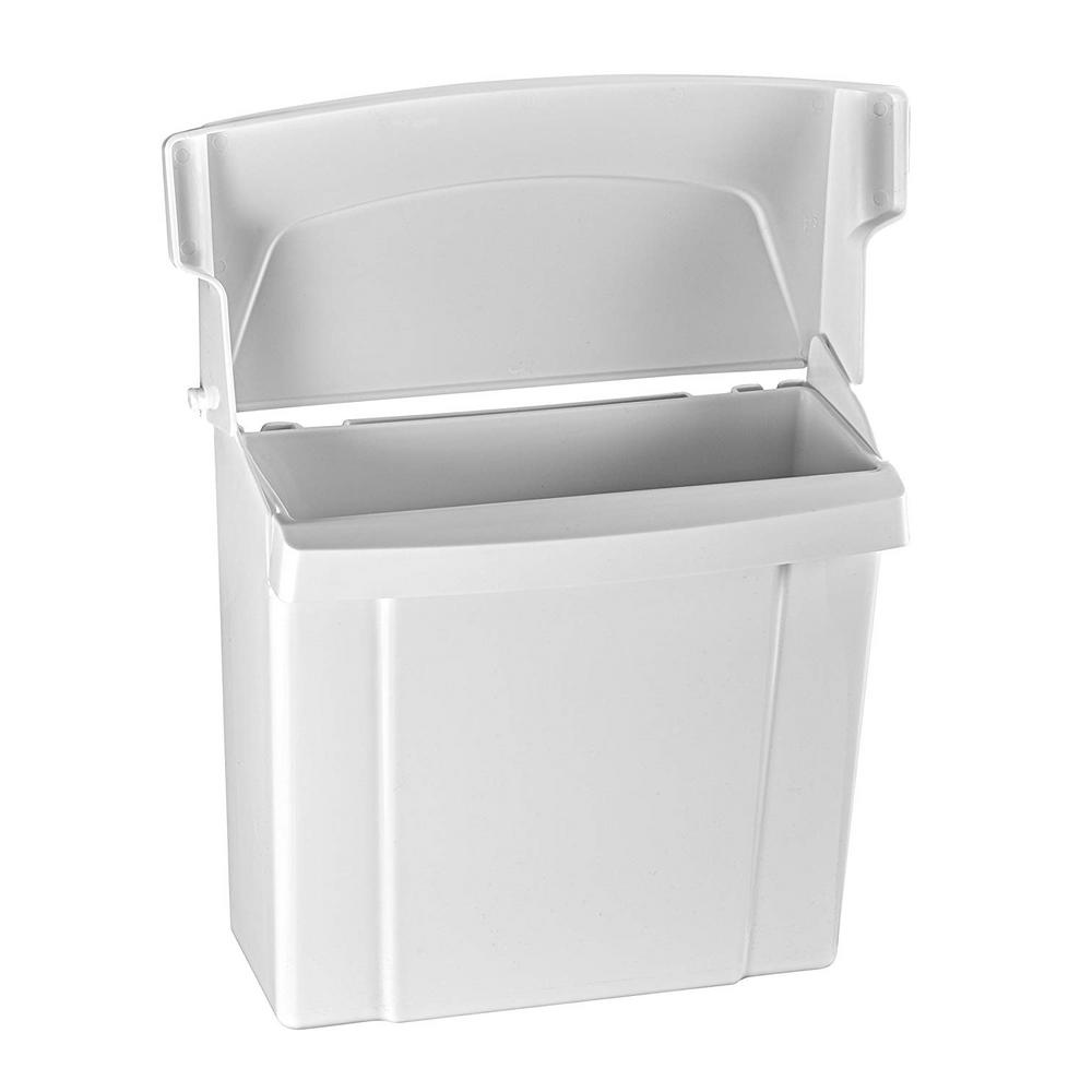 Sanitary Napkin Receptacle, White