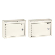 Wall Mountable Medium Size Steel Multi-Purpose Suggestion Drop Box (2 pack)