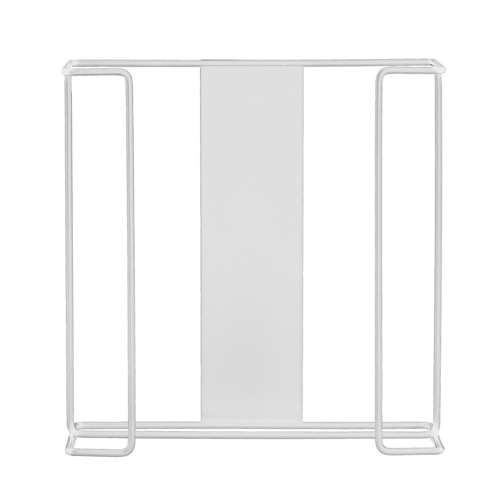 Alpine Industries Double Box Wire Wall Mount Glove Dispenser, White
