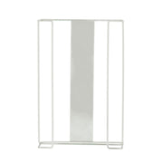 Alpine Industries Triple Box Wire Wall Mount Glove Dispenser, White