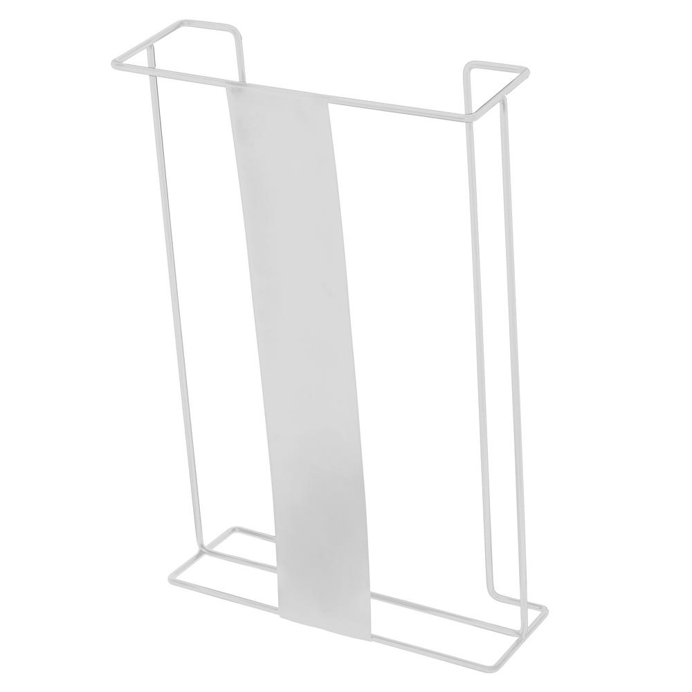 Triple Box Wire Wall Mount Glove Dispenser, White
