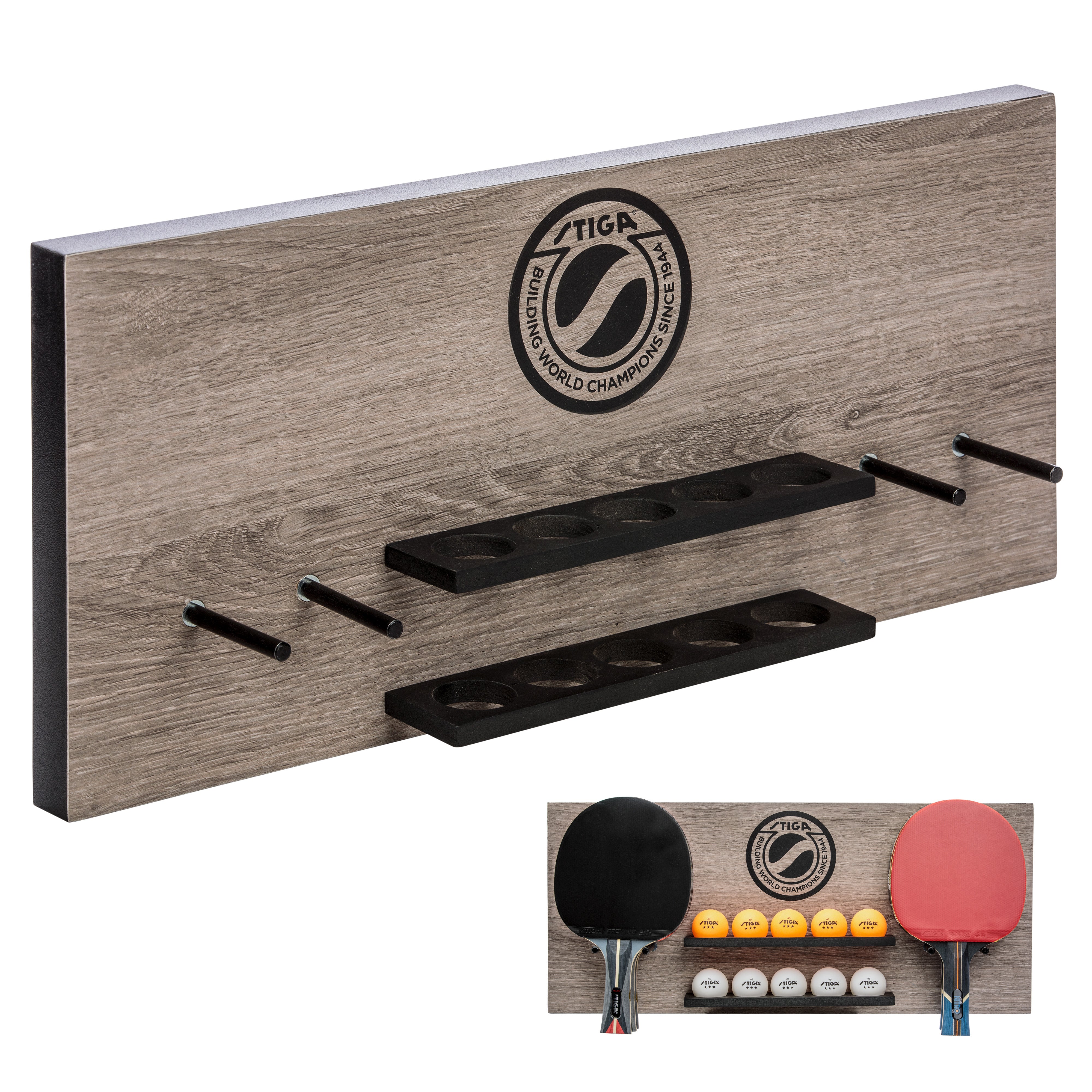 STIGA Table Tennis Storage Wall Rack