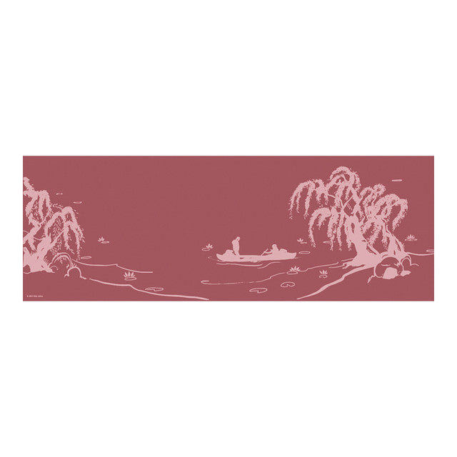 YOGI MAT™ Willow Tree - Maroon -  1/8"H x 24"W x 68"L