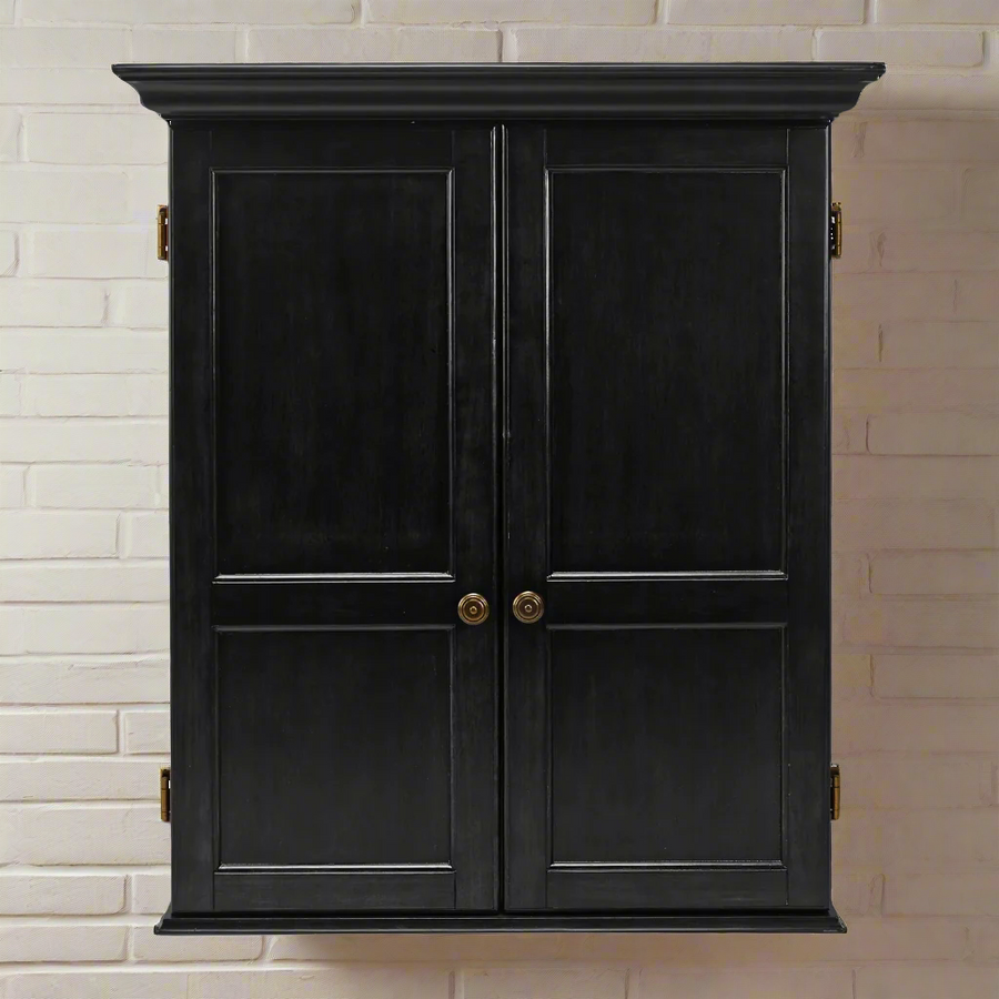 American Heritage® Windsor Dartboard Cabinet (Black)
