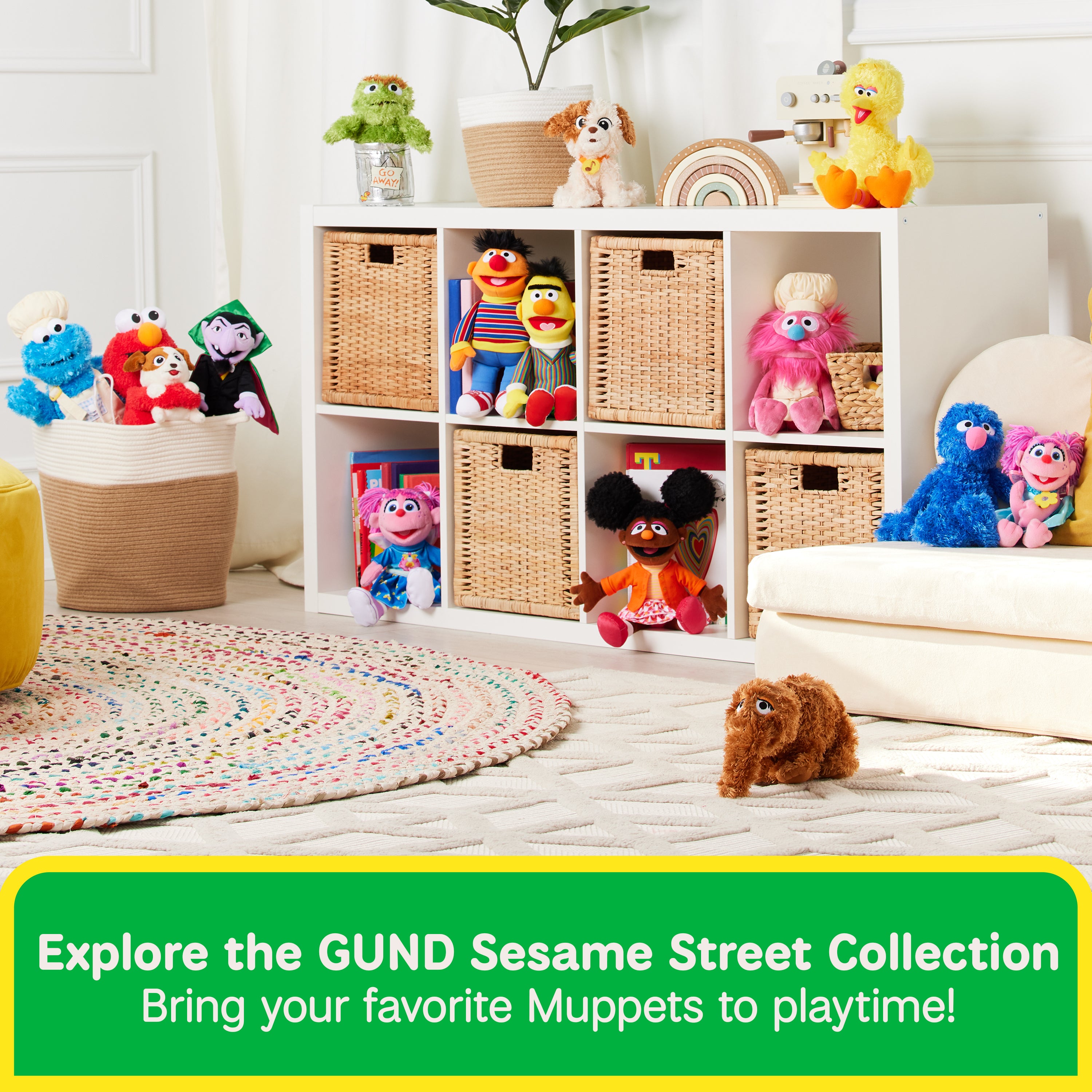 GUND Sesame Street Official Oh So Snuggly Elmo Plush, Plush Muppet, Sensory Toy, Sesame Street Stuffed Animals for Babies and Infants, Red, 12.5”