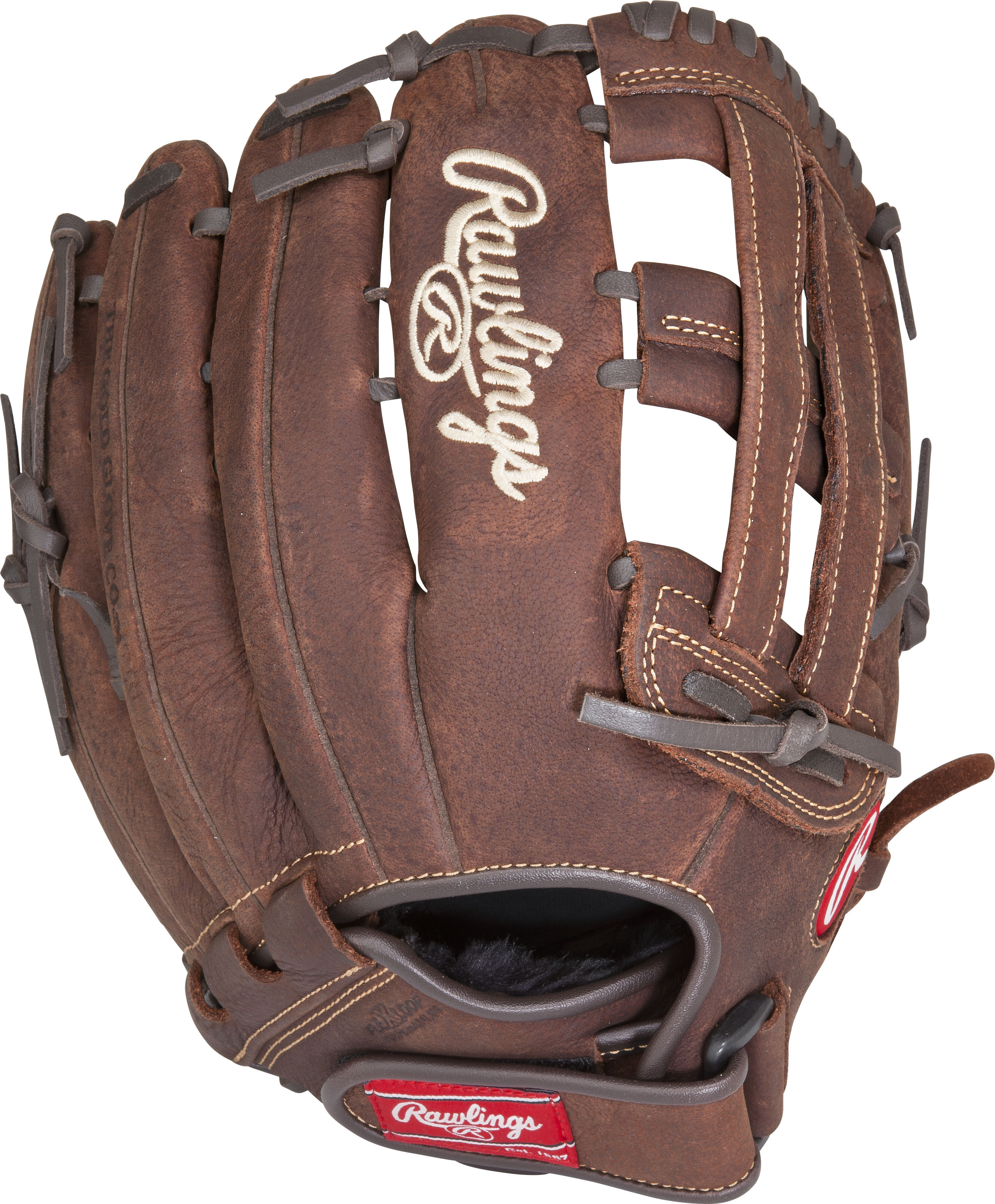 Rawlings Player Preferred Series 13-Inch Softball Glove - Right Hand Thrower - Dark Brown