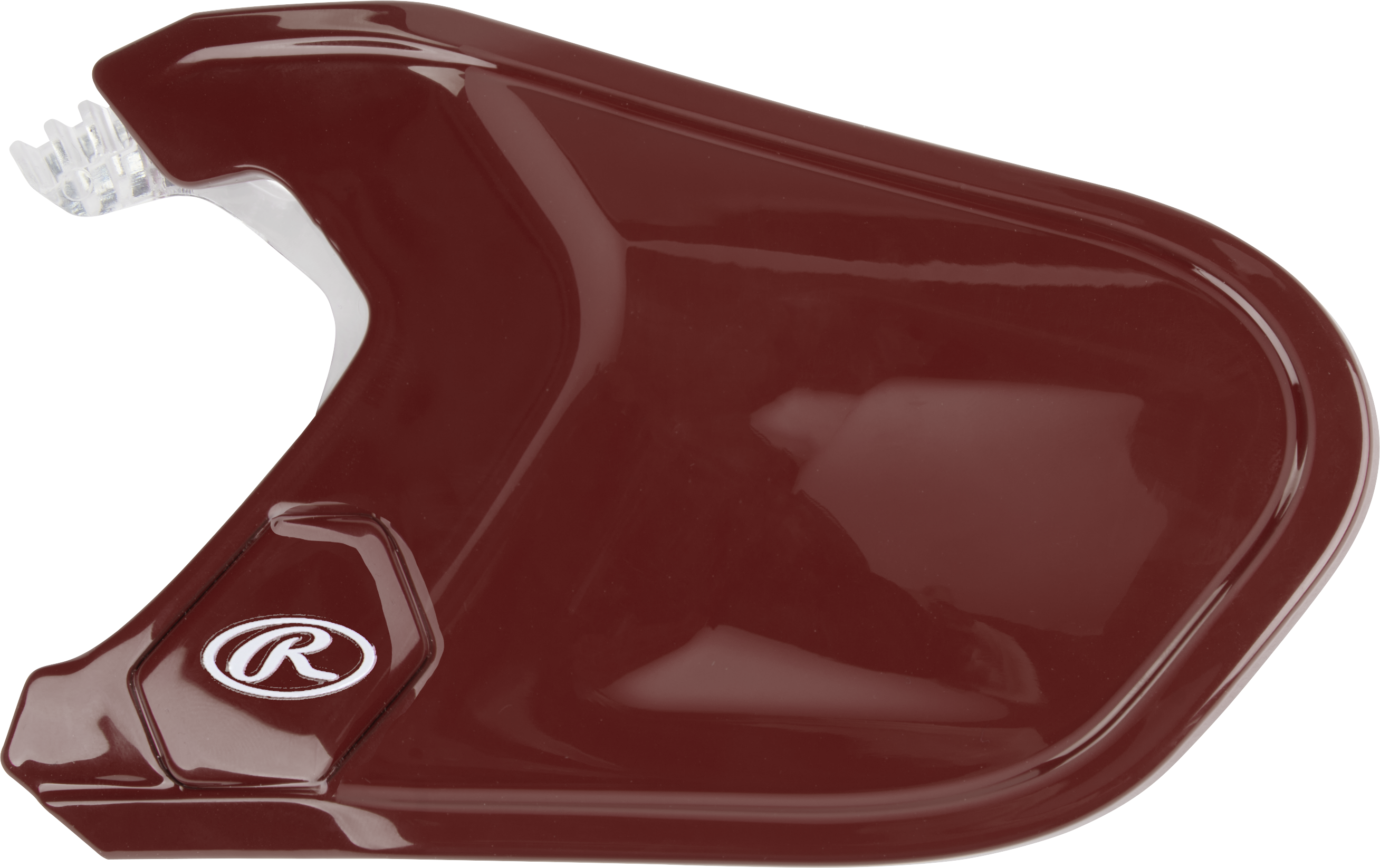 Rawlings Mach Adjust  Lhb Gloss Jaw Guard  - Cardinal