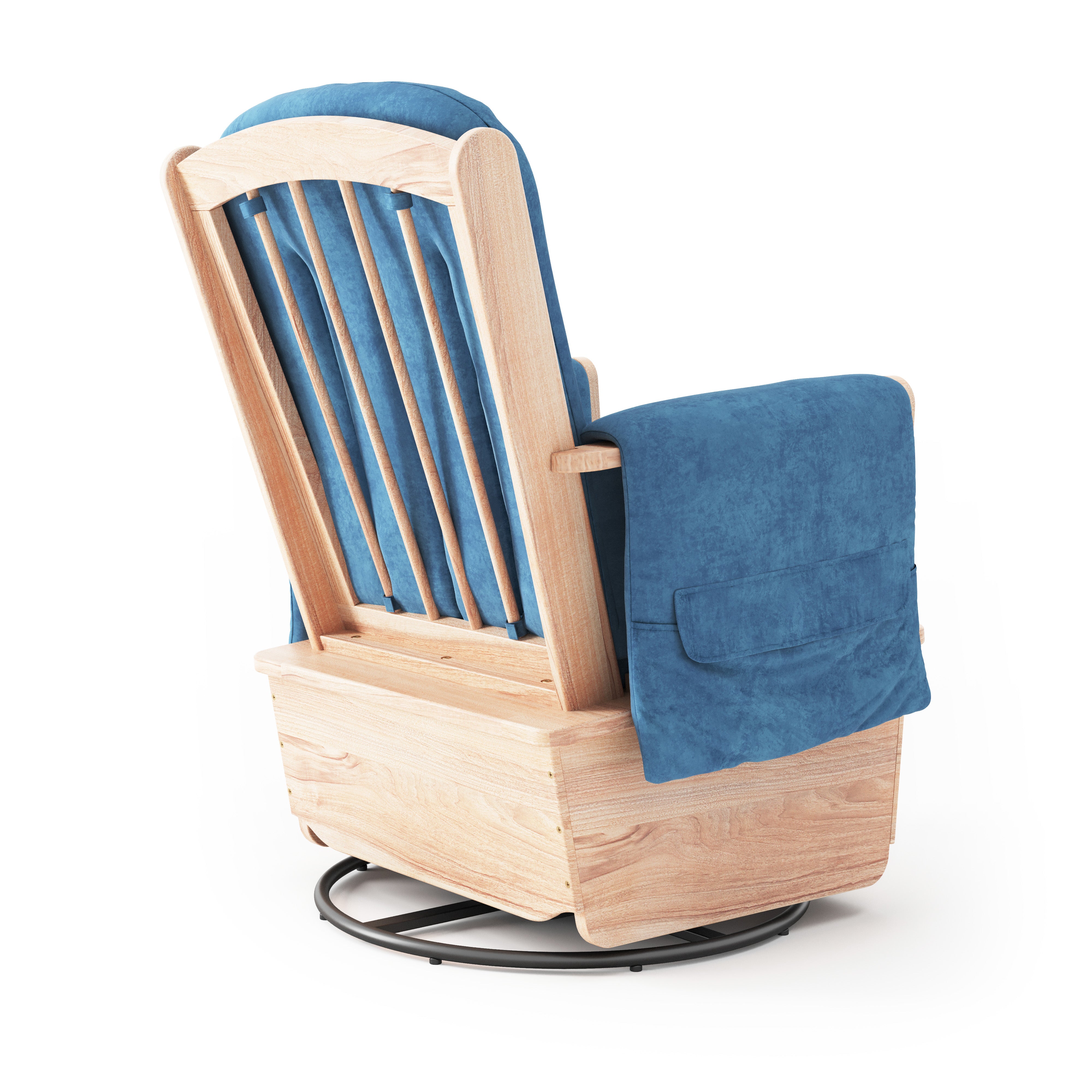 SafeRocker SS Swivel Glider (Blue)