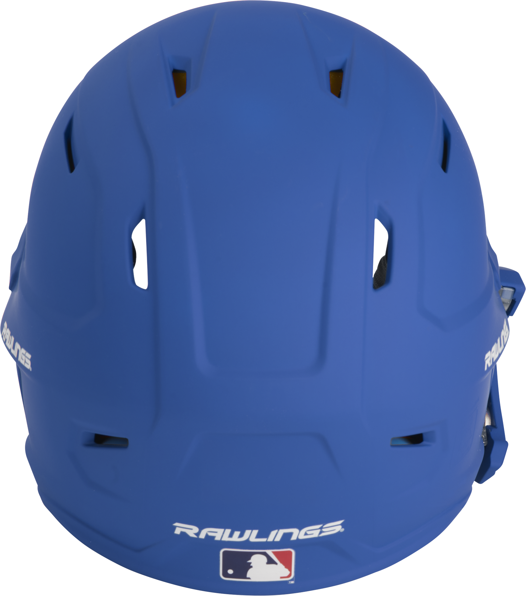 Rawlings Mach Adjust With Lhb Extension Matte Junior Batting Helmet - Royal