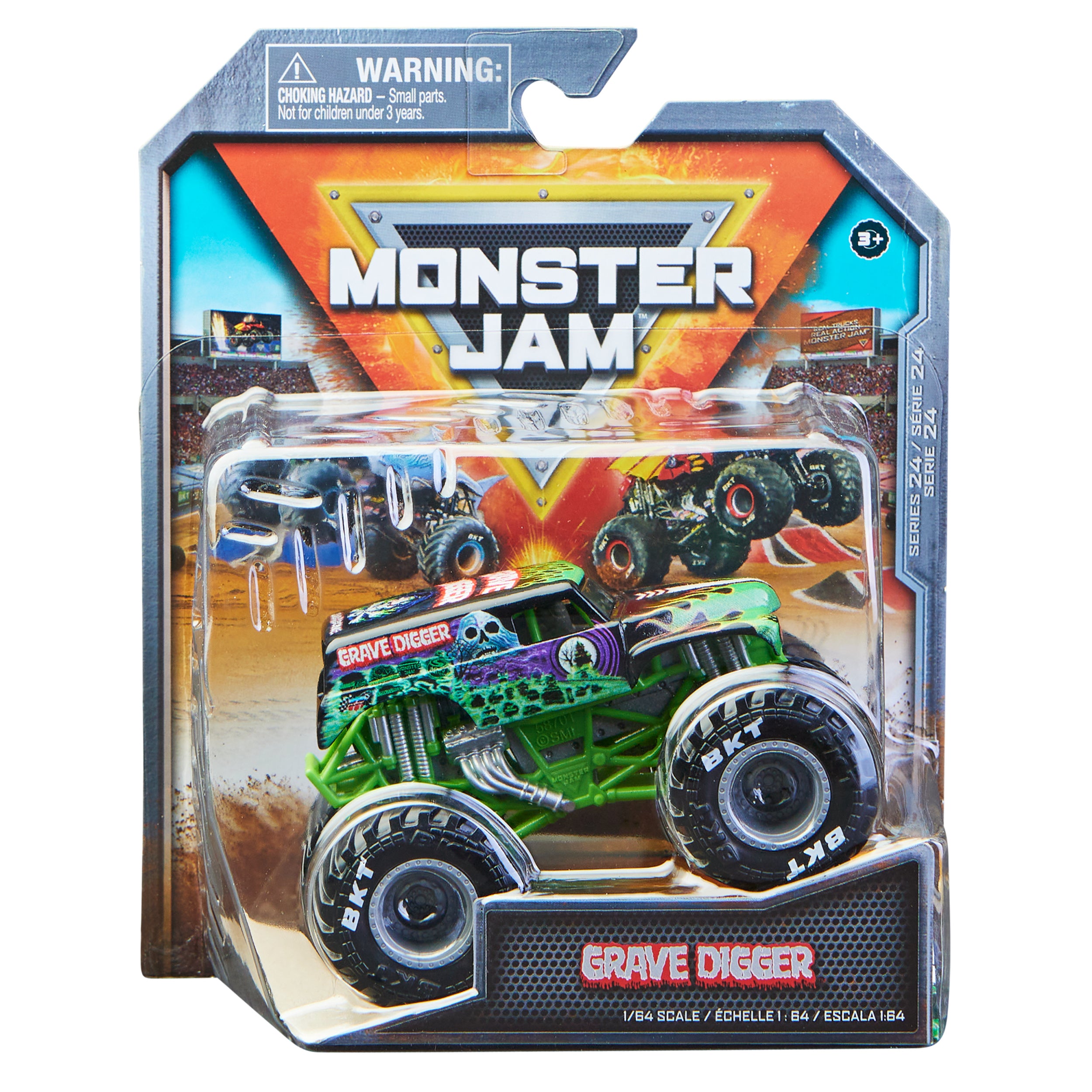Monster Jam, 1:64 Scale Die-Cast Monster Truck Styles May Vary