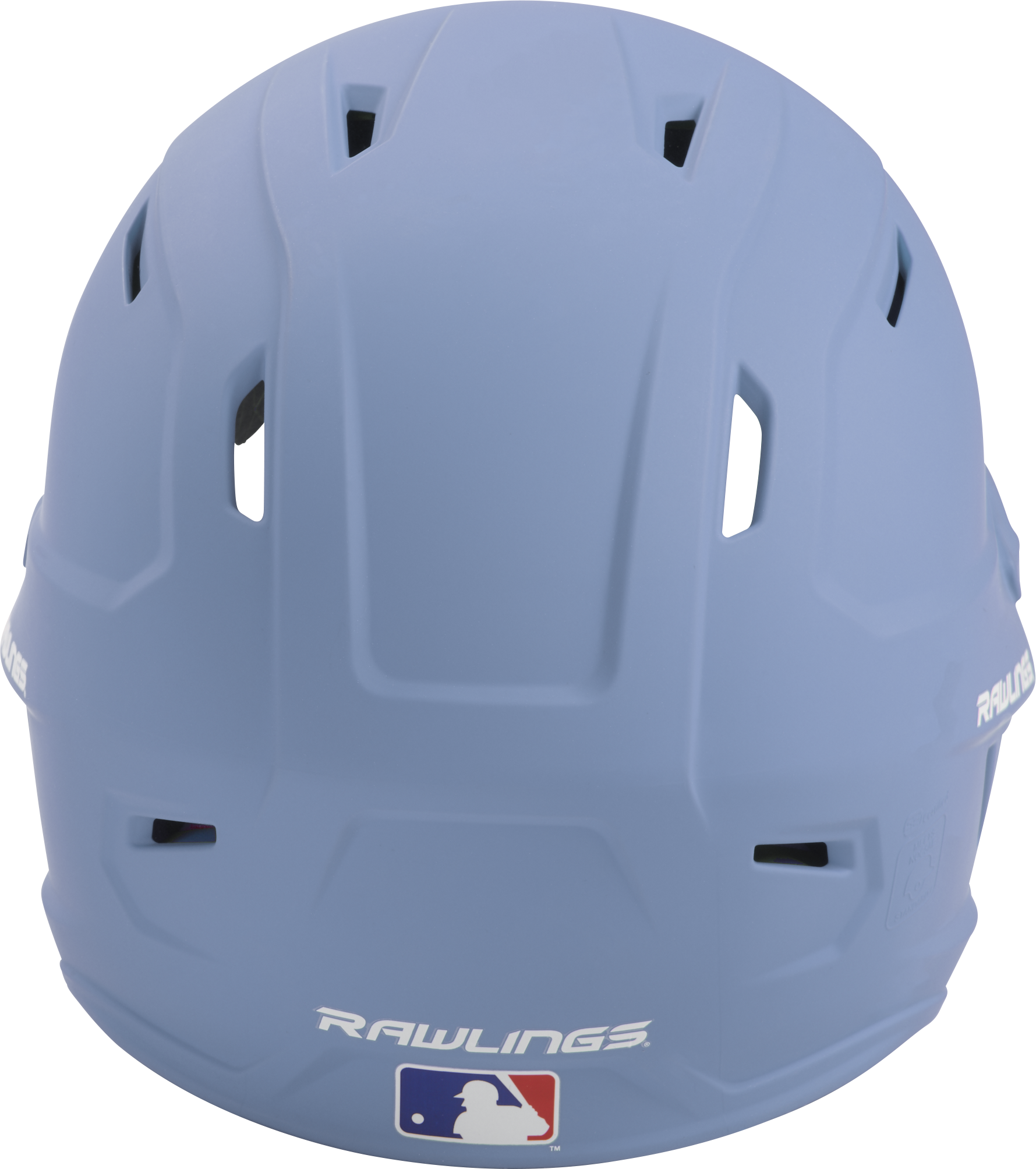 Rawlings Mach Matte Senior Baseball Helmet - Columbia Blue