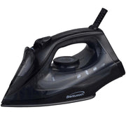 Brentwood Brentwood 1200W Lightweight Non-stick Steam Iron With Extra Long 8ft Cord (MPI51BK) - Black