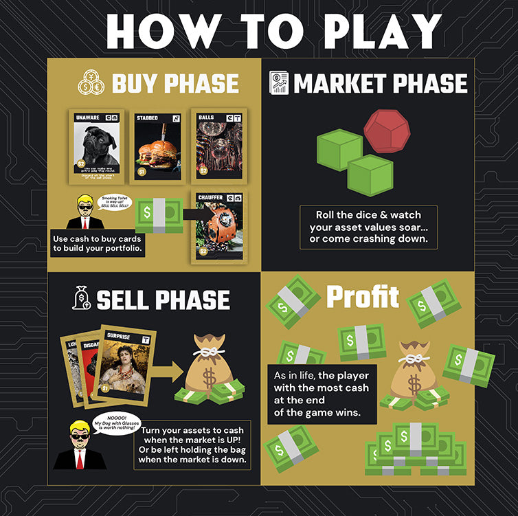 Spin Master Games, SolidRoots Crash, The Crypto Currency Family Strategy Game from the Makers of Mind The Gap, Family Games for Game Night, Ages 14+