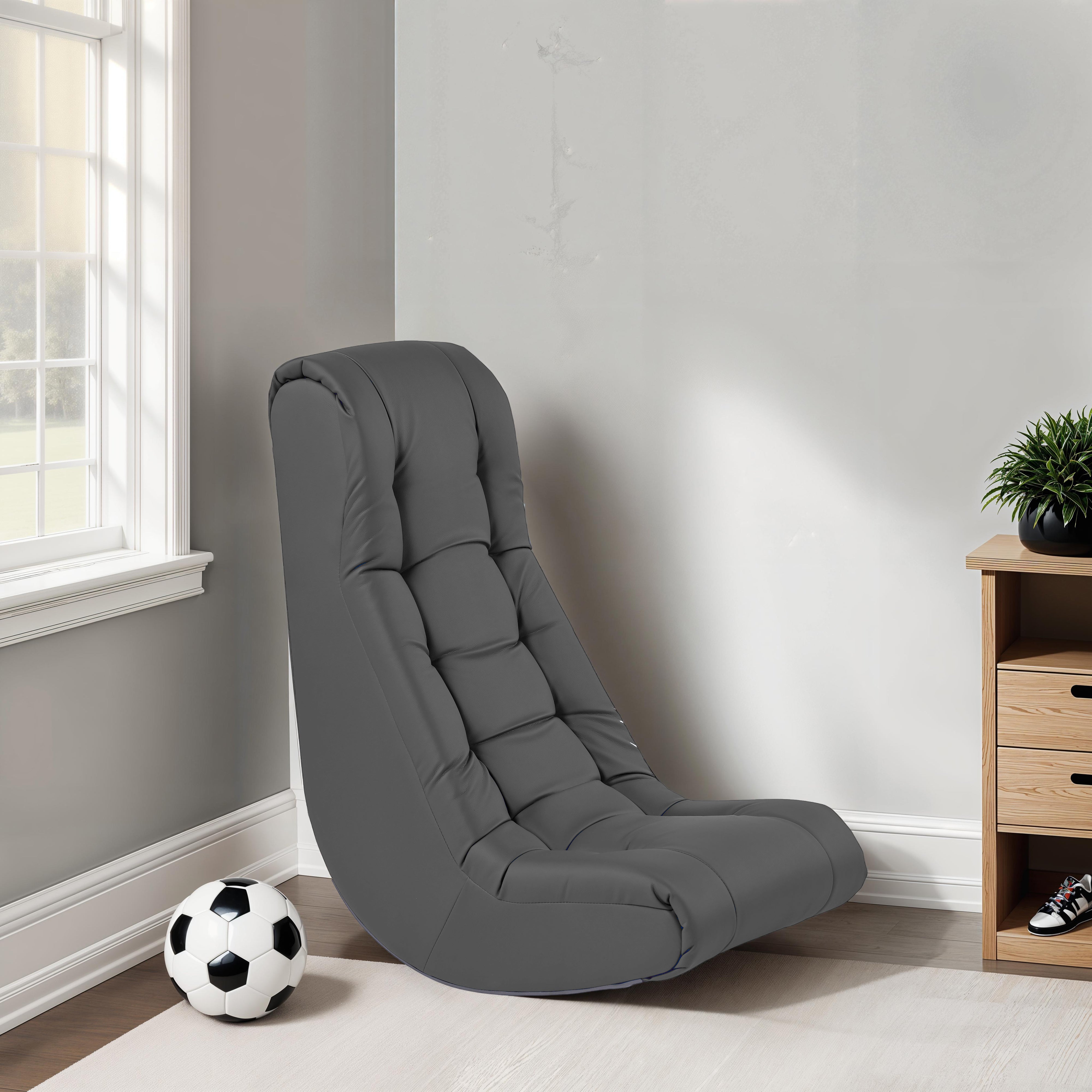 Tufted Soft Rocker - Dark Gray