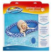 SwimWays Spring Float Paddle Paws Dog Pool Float - Large 65 lbs and Up
