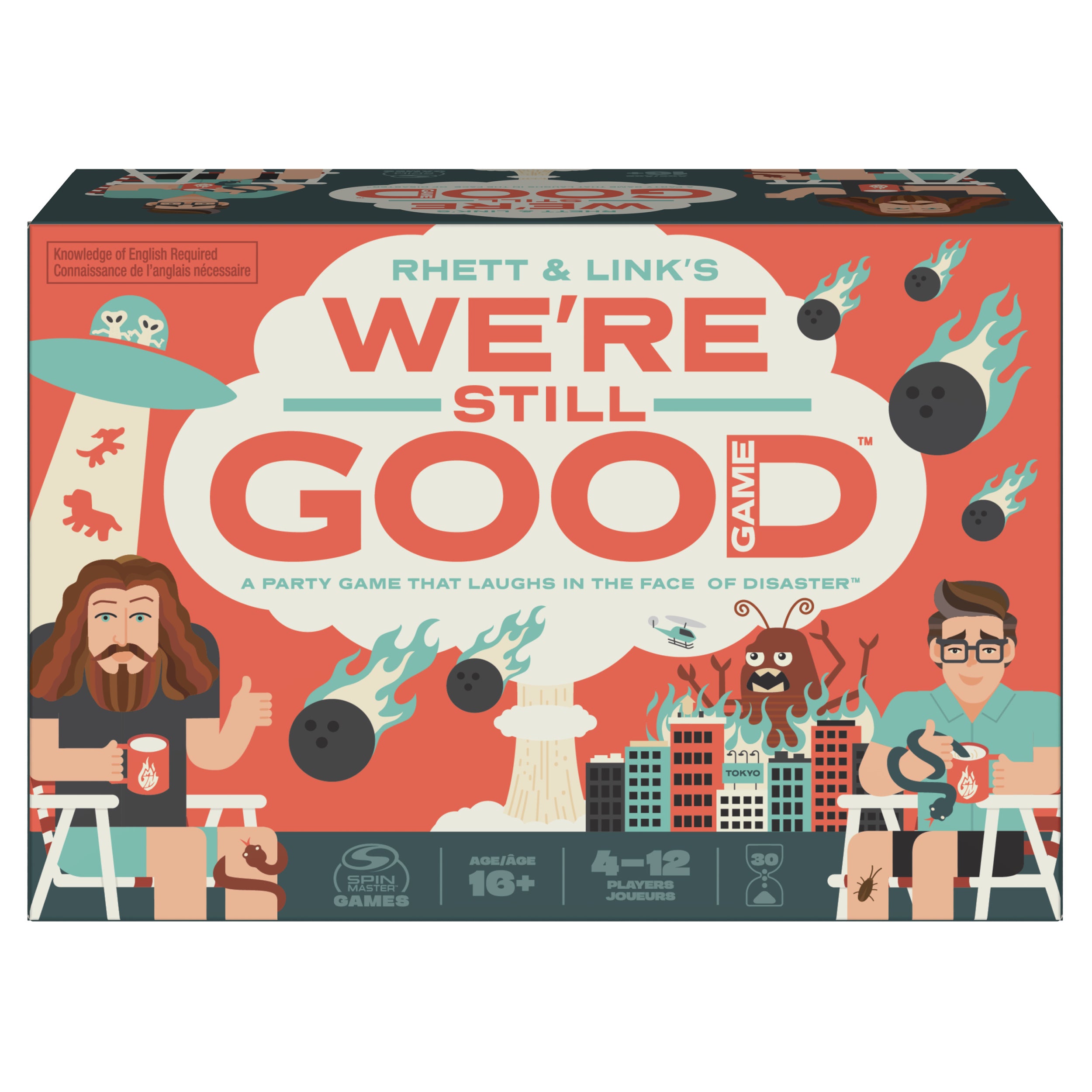 Spin Master Games, Rhett & Link We’re Still Good Party Game, for Fans of the Comedy YouTube Show Good Mythical Morning, Hilarious & Memeable Play, 4-12 Players, Ages 16 & Up