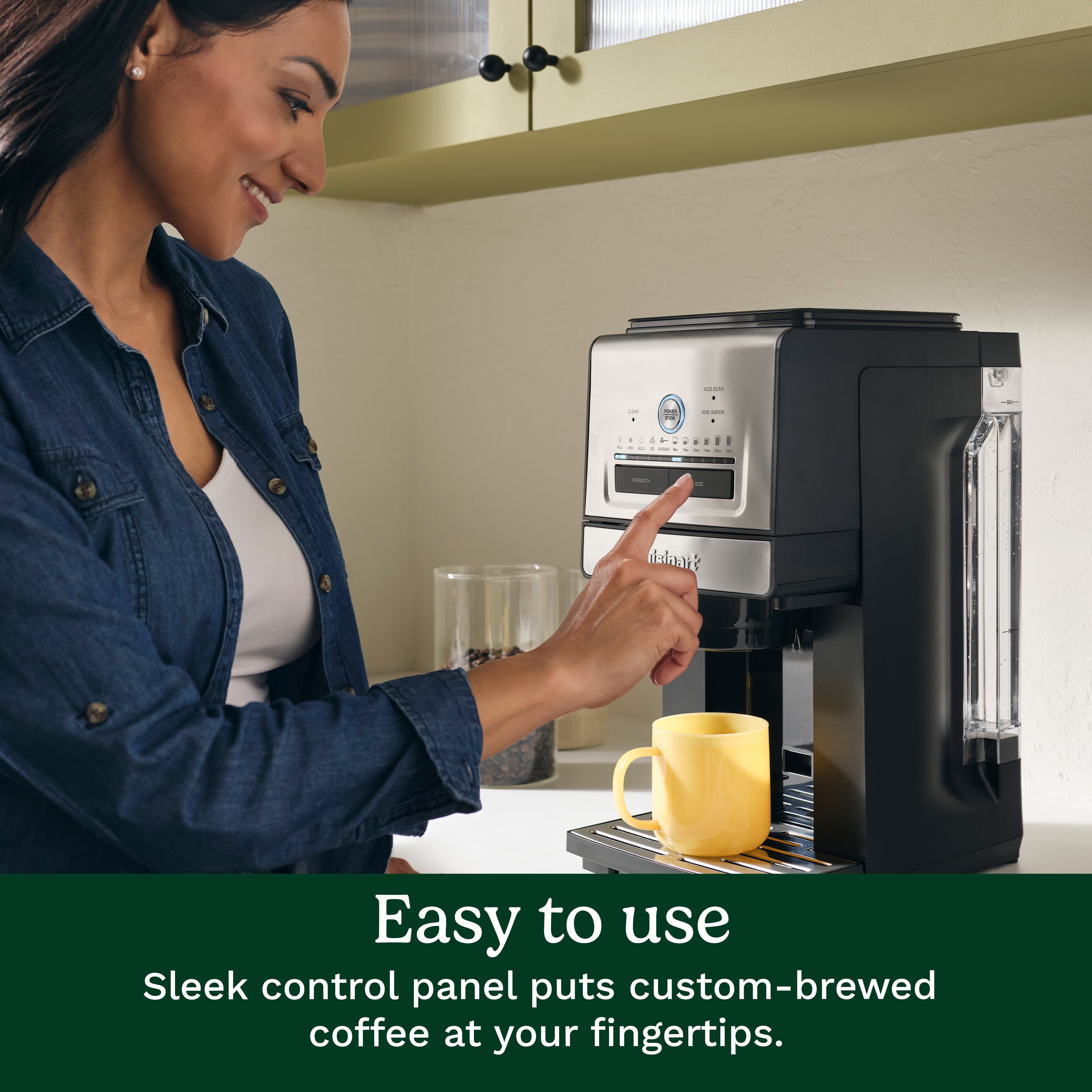 Custom Grind & Brew Single-Cup Coffee Maker