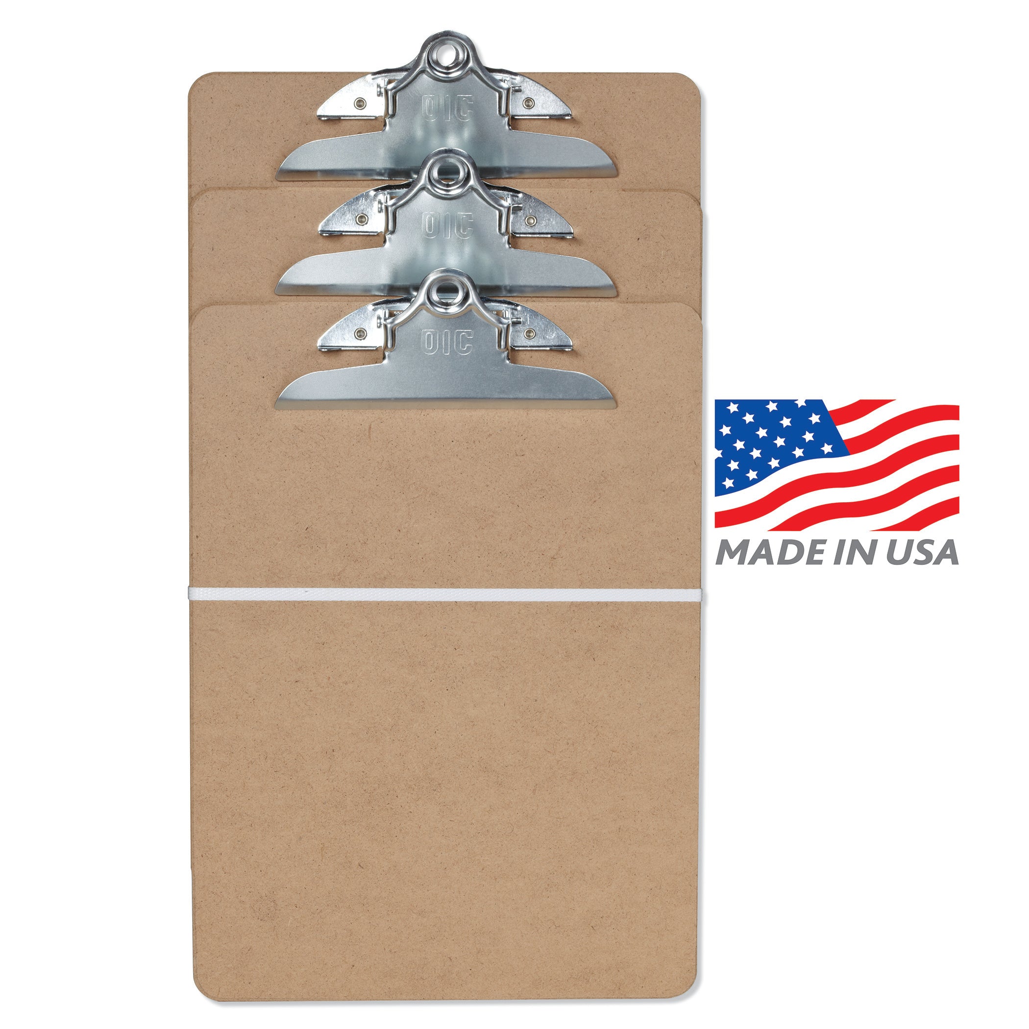 Recycled Wood Clipboard, Letter Size, 3PK