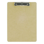 Wood Clipboard, Letter Size w/Low Profile Clip, 24PK (83219)
