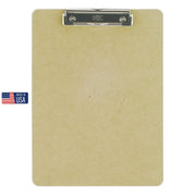 Recycled Wood Clipboard, Letter Size w/Low Profile Clip