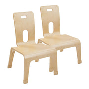 Maple Heritage Bentwood 12" Teacher's Chair, Set of 2