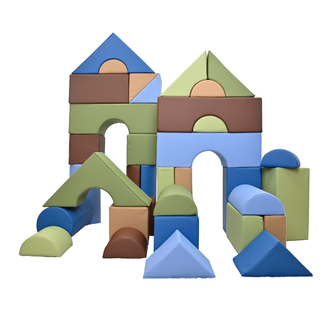 12" Module Blocks - Set of 35 (Set A and B) - Woodland
