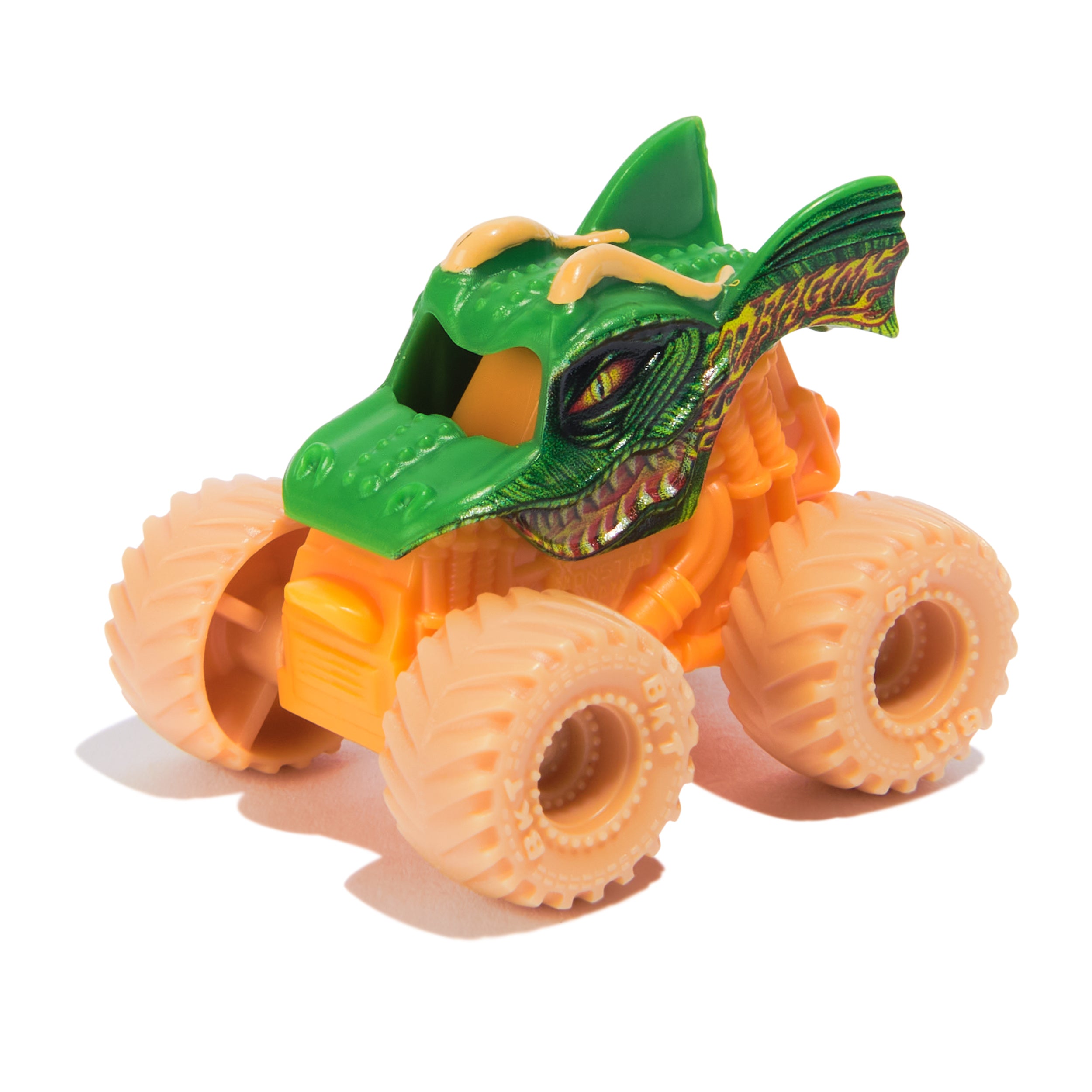 Monster Jam, Dragon Dungeon of Doom Playset, Mini Jams, Exclusive Die-Cast Dragon Monster Truck 1:87 Scale, Kids Toys for Boys Ages 3 and Up