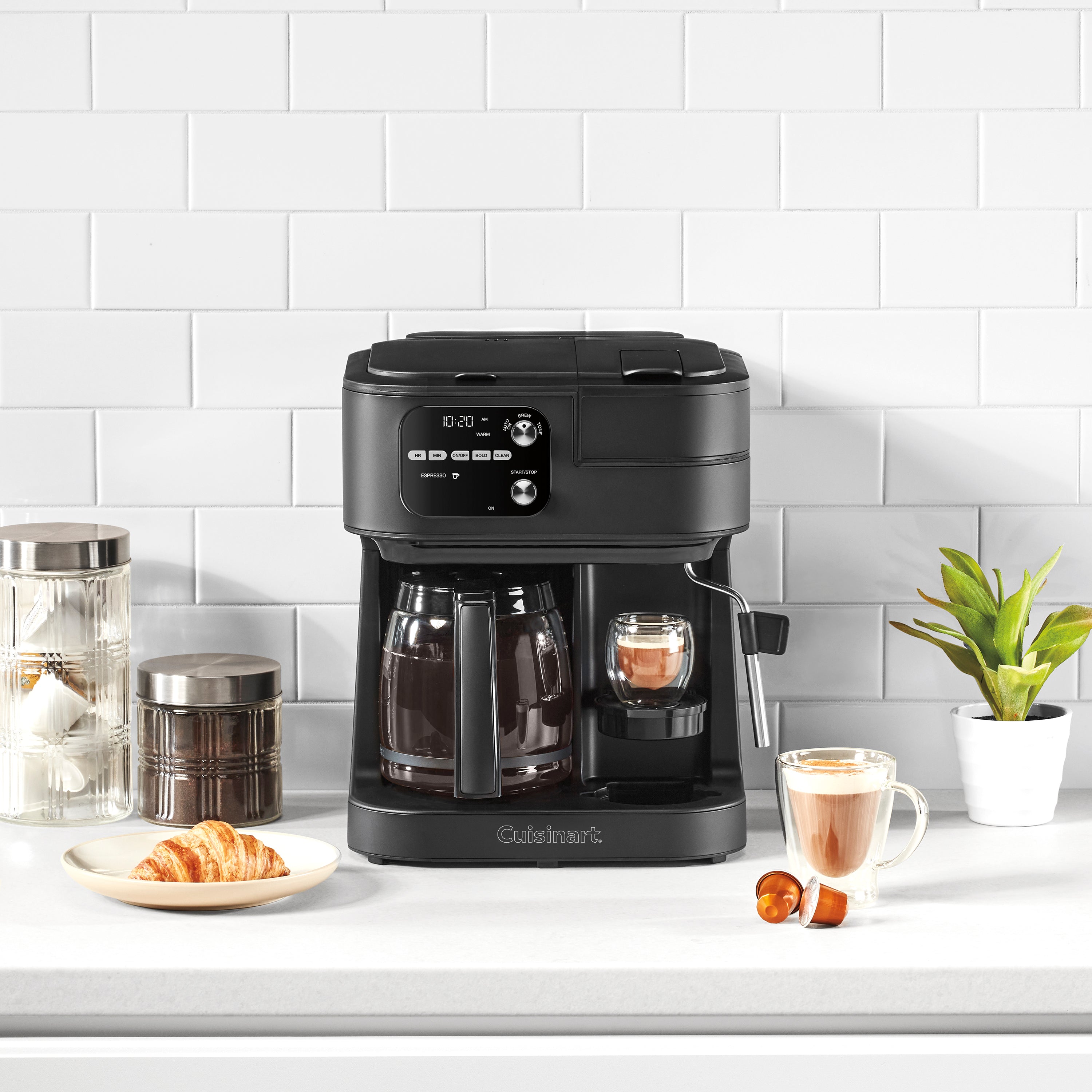 Coffee Center® Barista Bar 4-in-1 Coffee Maker - Matte Black
