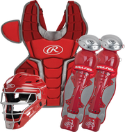 Rawlings Renegade Series Youth Catchers Set - Scarlet/Silver