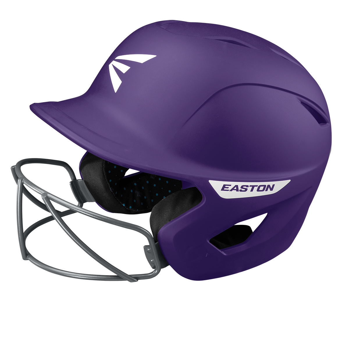 Easton Ghost Large/Xlarge Matte Batting Helmet With Softball Mask - Large/Extra Large - Purple