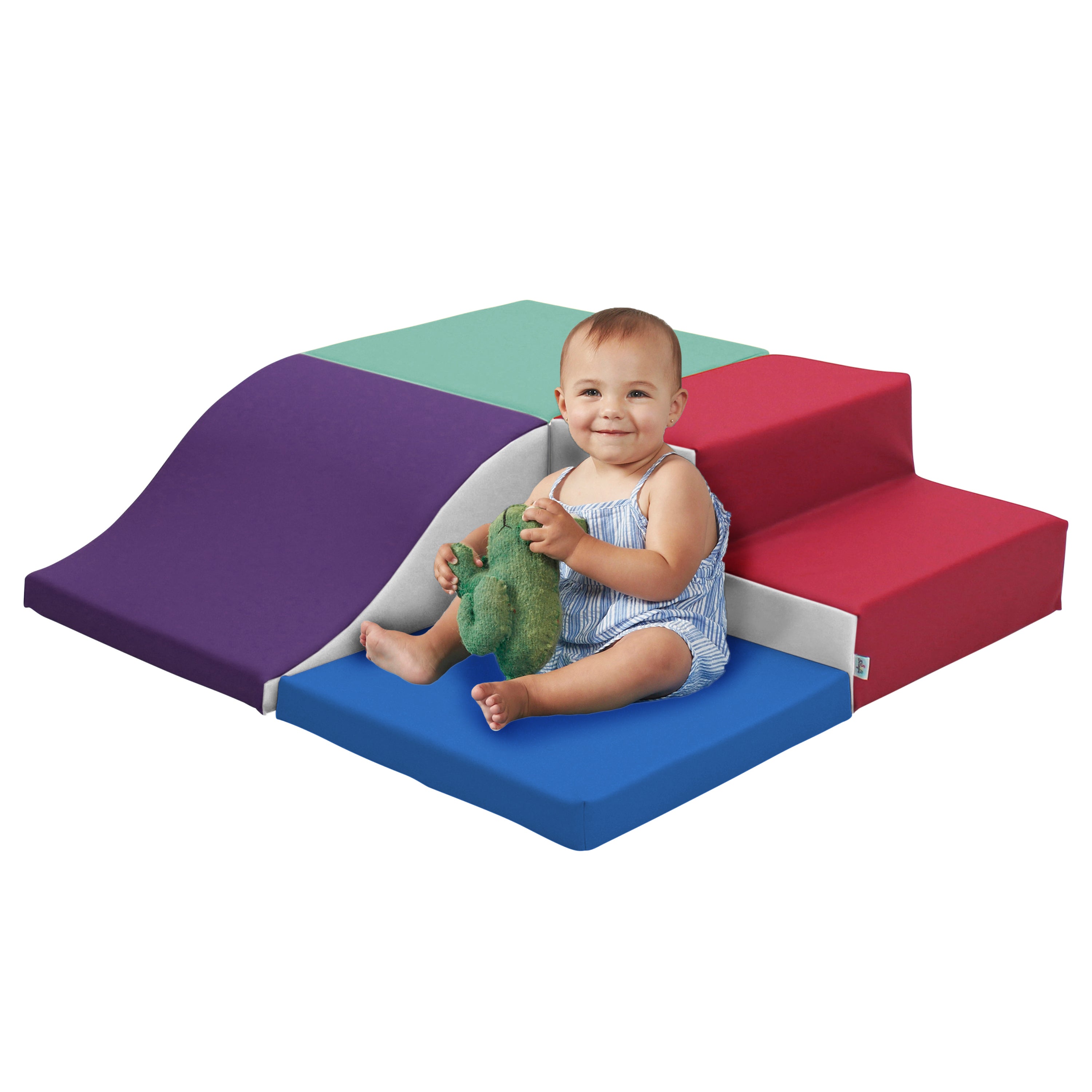 SoftScape Square Toddler Corner Climber - Parfait