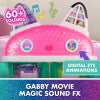 Gabby's Dollhouse: The Movie, Meow-mazing Interactive Dollhouse, 7 Rooms, LCD Screen Eyes, Figures, Sound FX, Kids Toys for Girls & Boys Ages 3 and Up