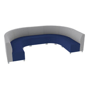 Pro Series Connect Seating, 7-Piece Set - Navy/Gray