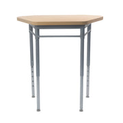 Collaborative Hex Desk - Maple/Maple Grain/Silver