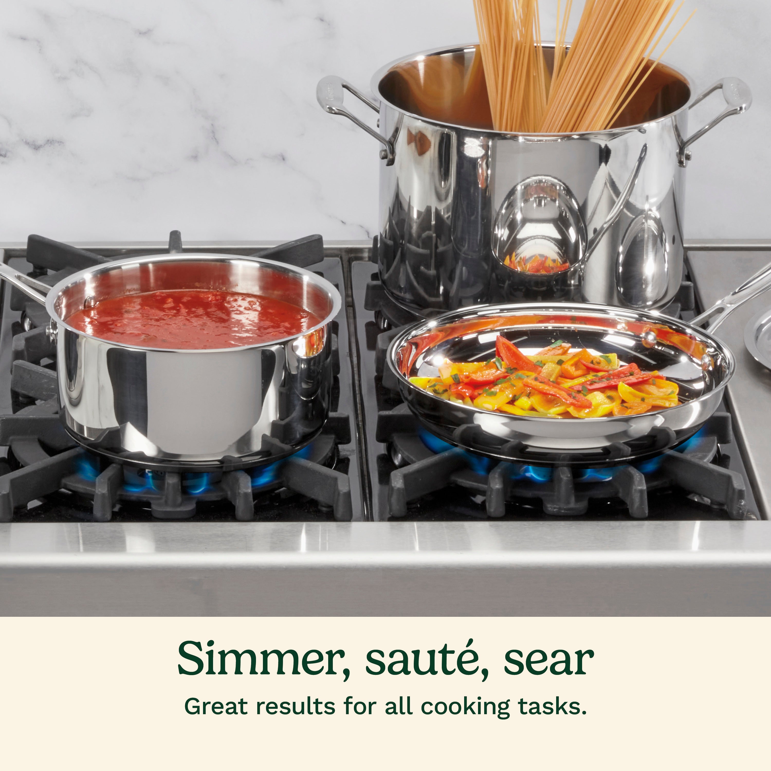 Chef's Classic™ Stainless 7 Piece Set