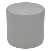 Pro Series Upholstered Round Ottoman 18" Height - Gray