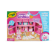 Crayola Scribble Scrubbie Pets Super Salon, Color, Paint & Wash Toy, Gift for Kids, Ages 3, 4, 5, 6