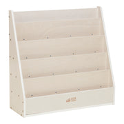 Streamline Single-Sided Book Display - White Wash