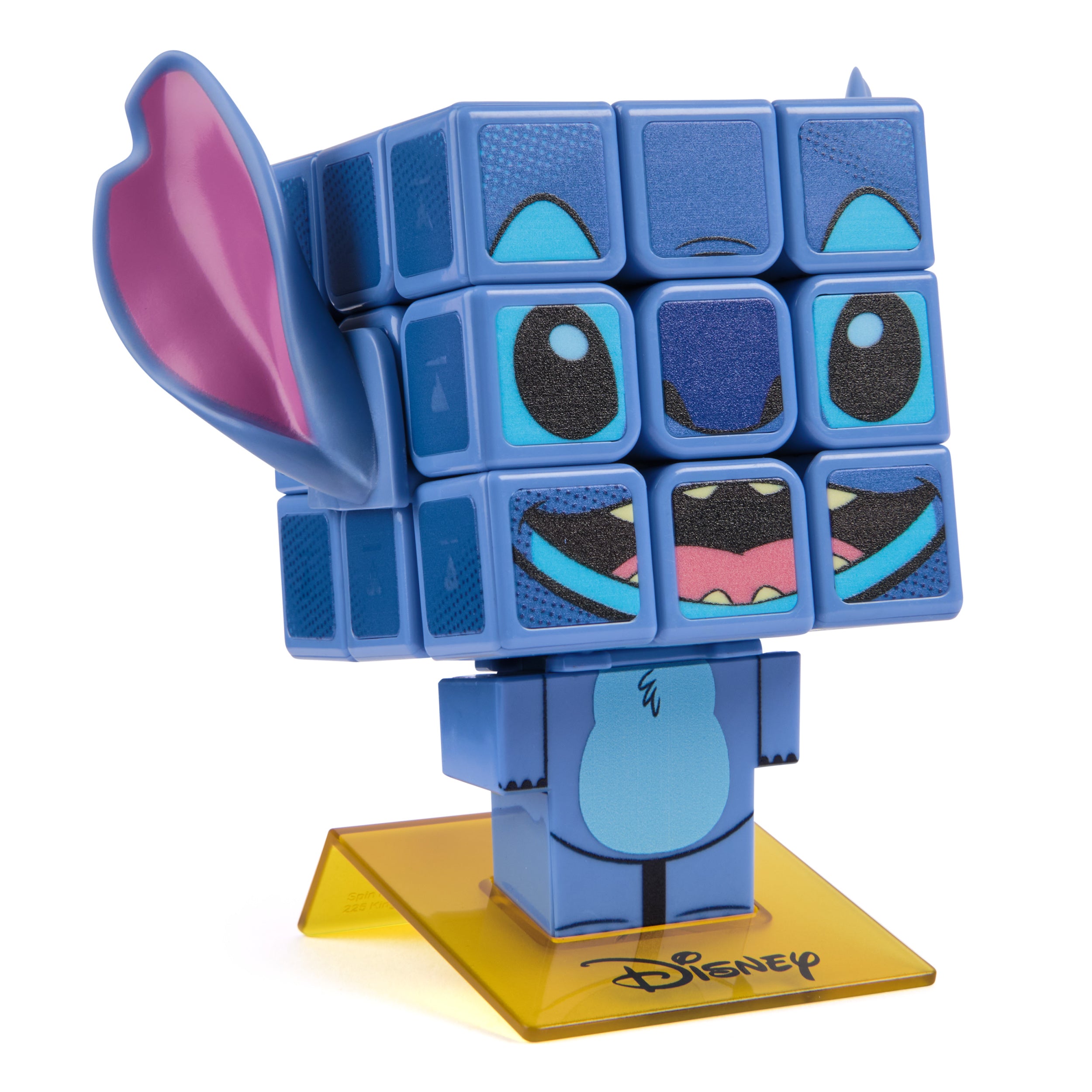 Rubik’s Cube, Stitch Cuber, Disney Collectible & Desk Décor, Problem-Solving Brain Teaser, Color-Matching Disney Puzzle, Fidget Toy, Sensory Puzzle for Adults, Teens, Kids, for Ages 8 & Up