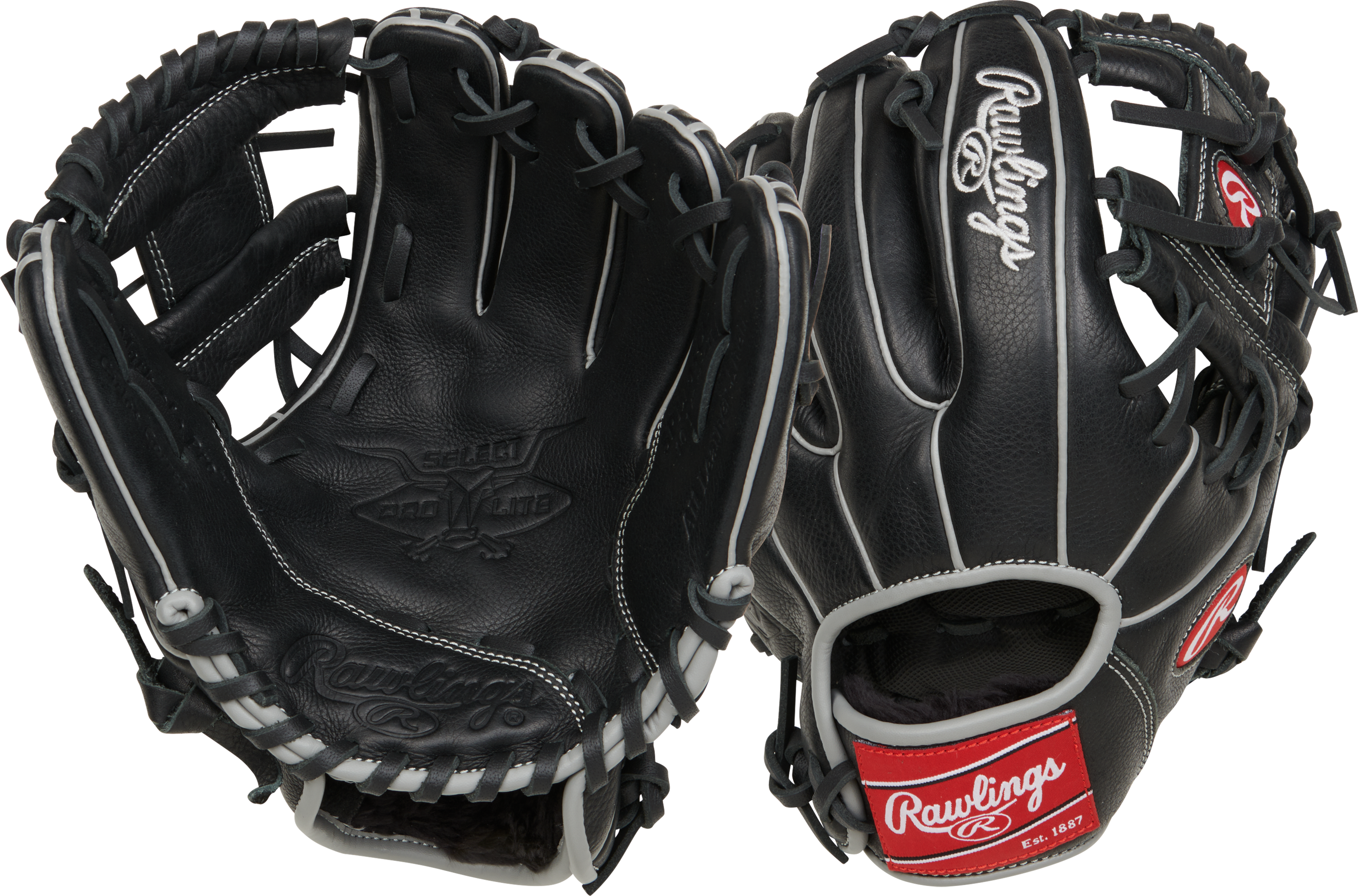 Rawlings Select Pro Lite Series Carlos Correa Youth 10.5-Inch Baseball Glove - Right Hand Thrower - Black