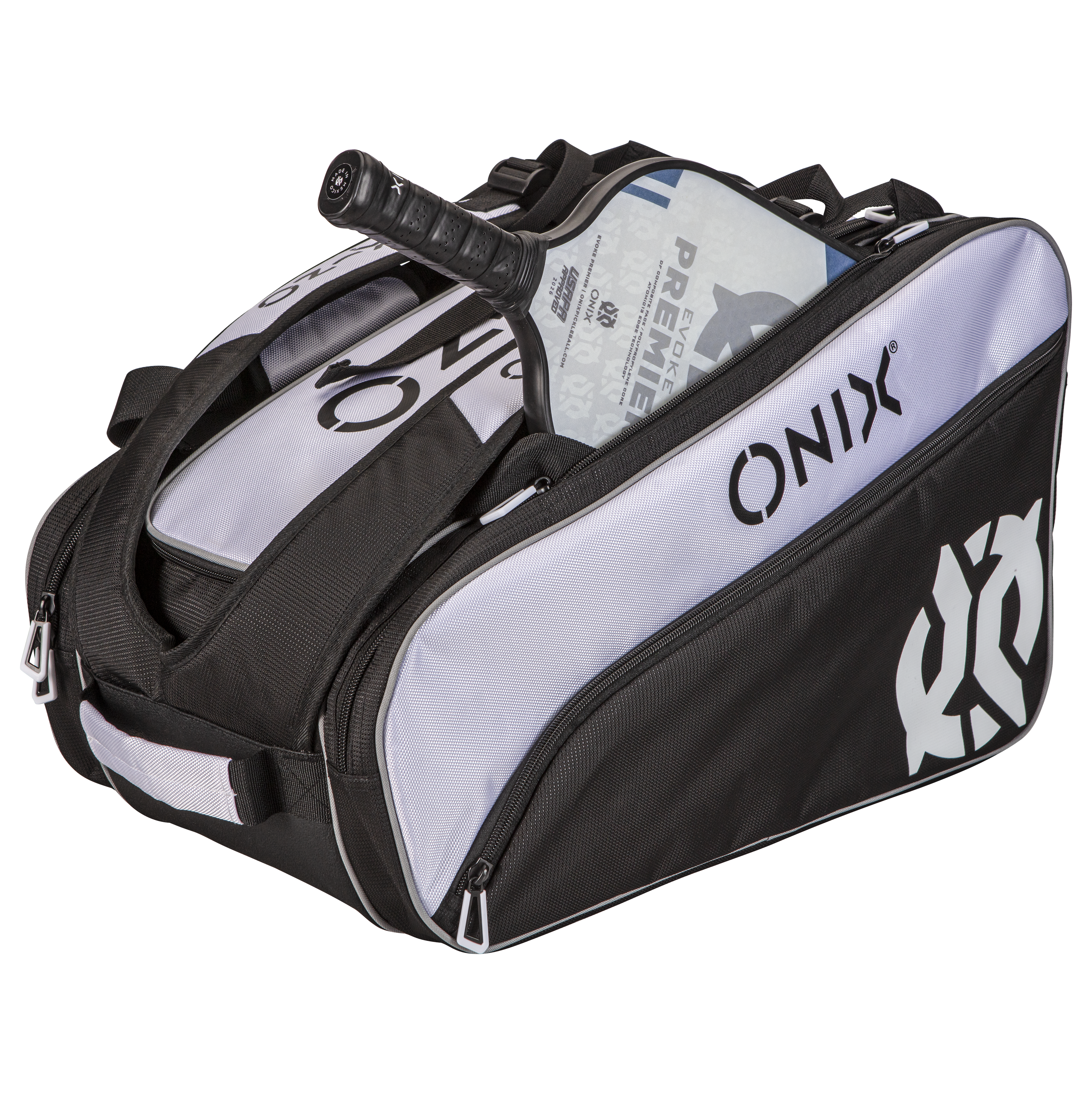 ONIX Pro Team Paddle Bag — White/Black