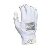 Rawlings T-Ball Clout Batting Gloves - White/White