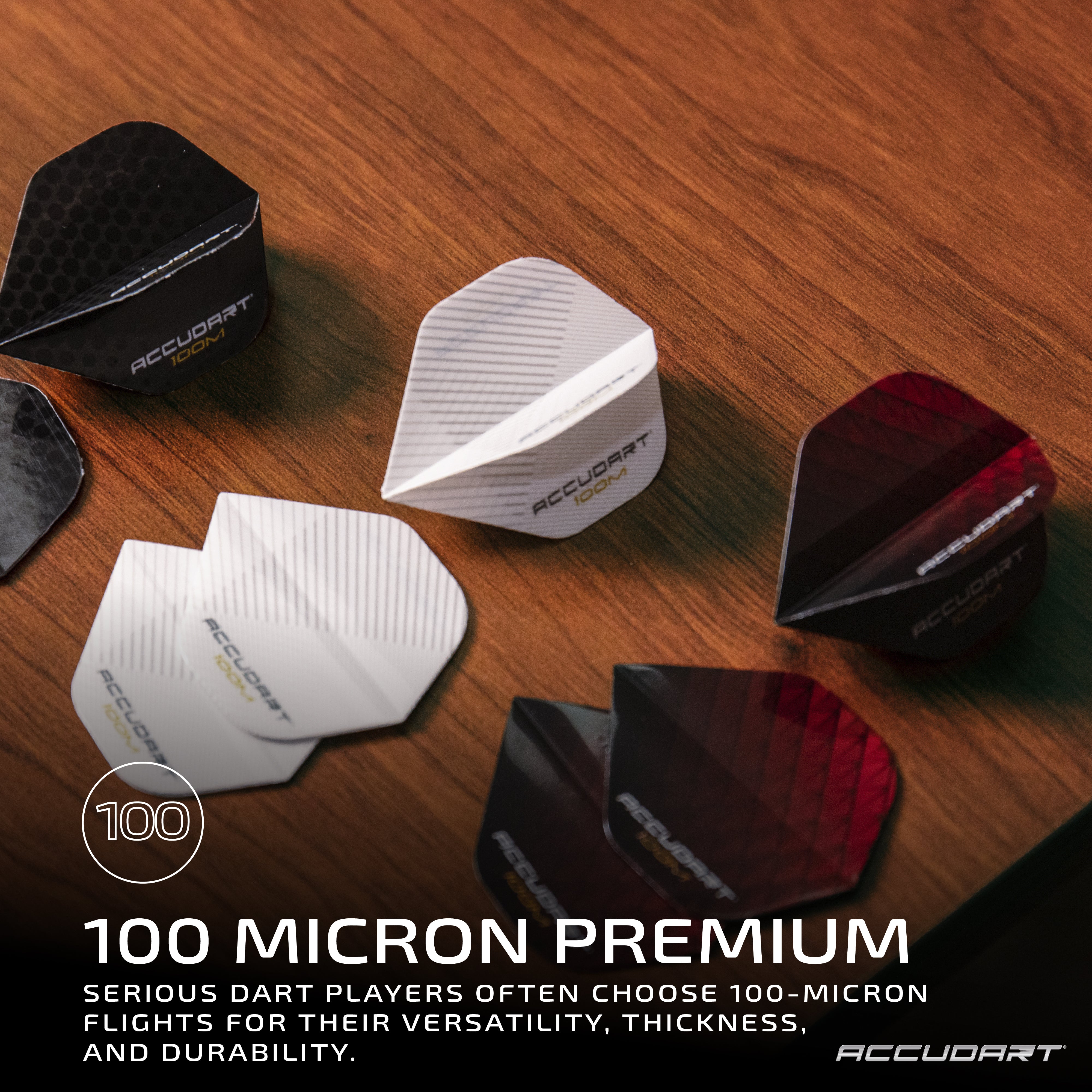 Accudart Pro Grade 100 Micron Dart Flights