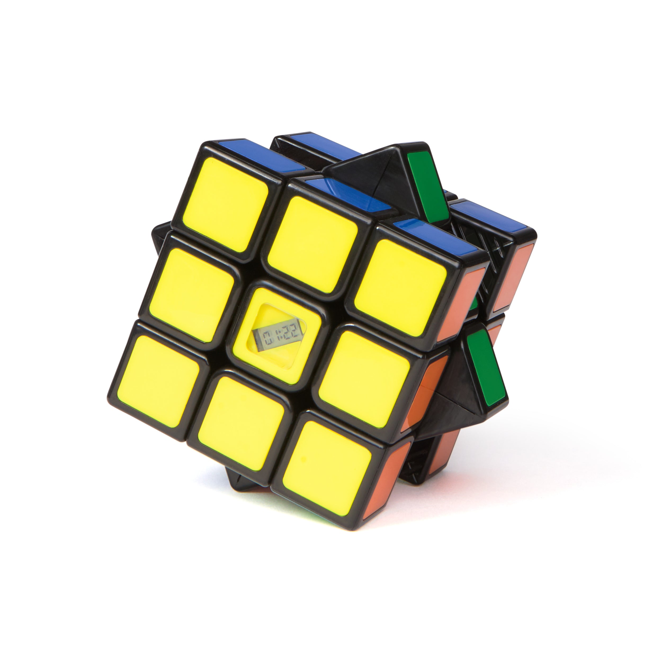 Rubik’s Cube, Timer Cube, Clear Display, Beat Your Best Time, Brain Teaser Puzzle for Adults & Practice for Speed Cubers, Problem-Solving Challenging Brain Teaser Fidget Toy for Kids, Ages 8 & Up