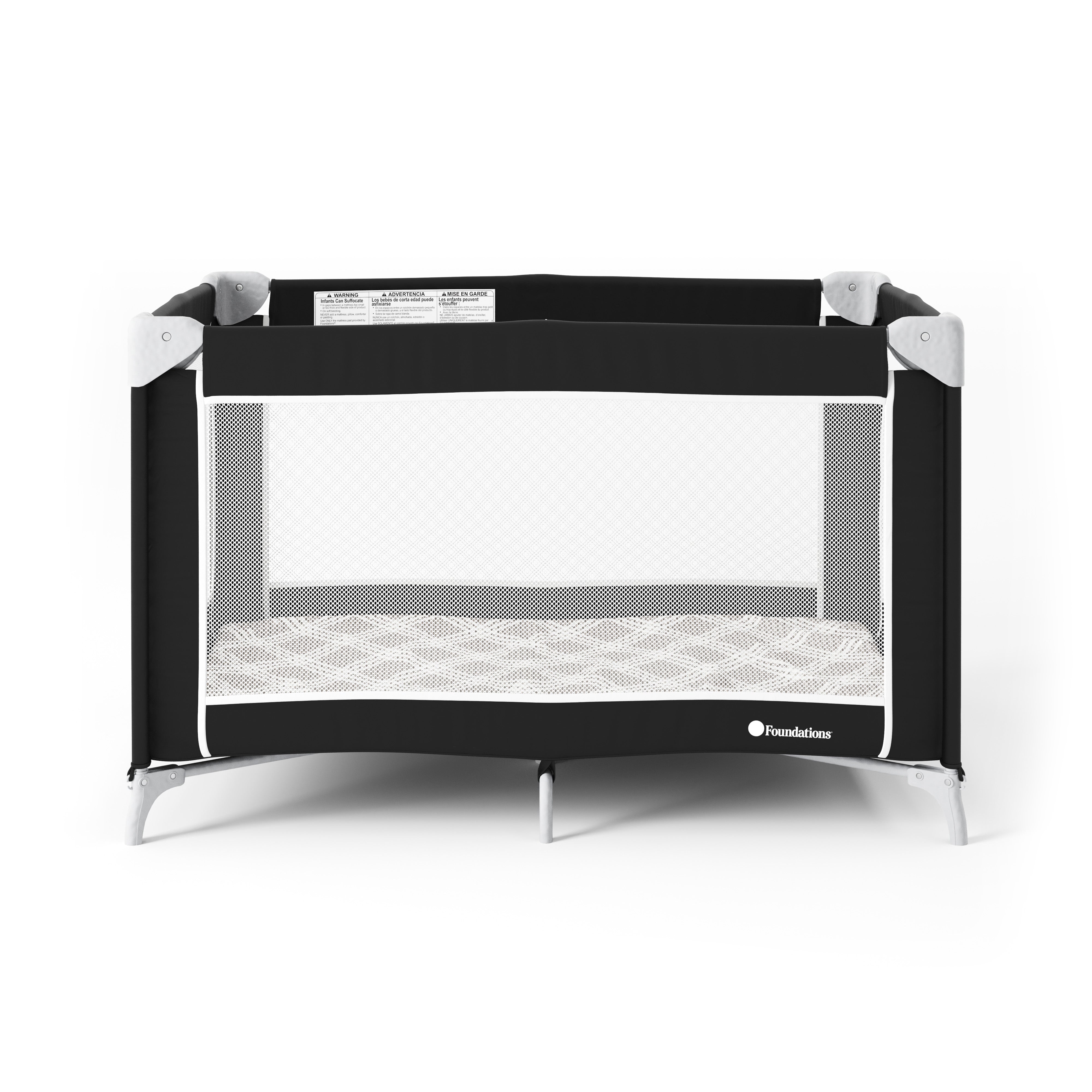 Sleep 'n Store Play Yard (Mod Plaid Graphite)