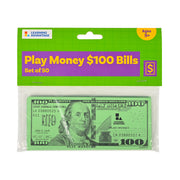 One Hundred Dollar Play Bills - Set of 50