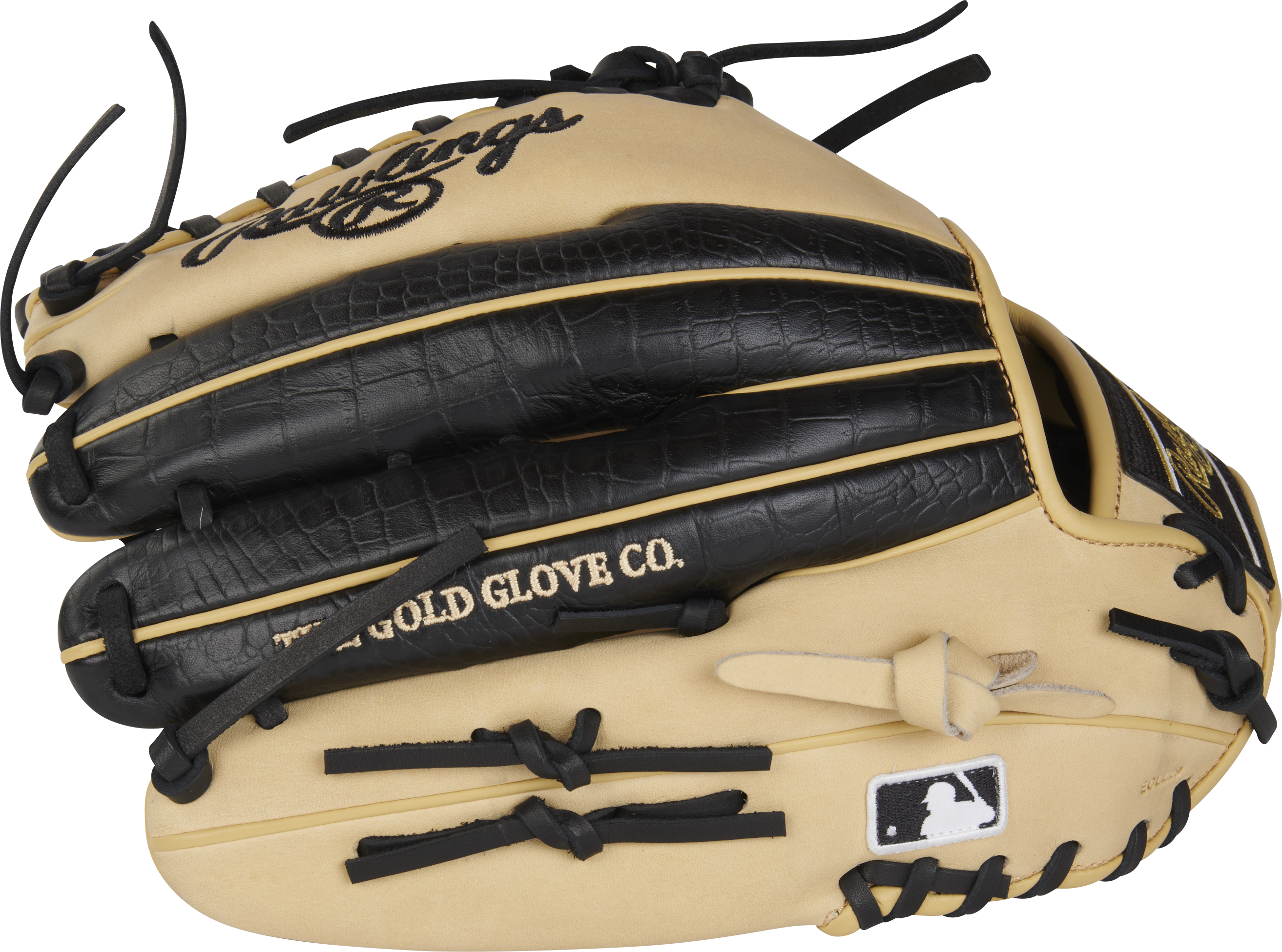 Rawlings Heart Of The Hide Series 12.75-Inch Baseball Glove - Right Hand Thrower - Camel/Croc